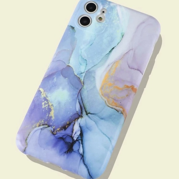 🔥3/$25🔥Water Color Marble IPhone 11 Pro Max Case - Picture 2 of 5